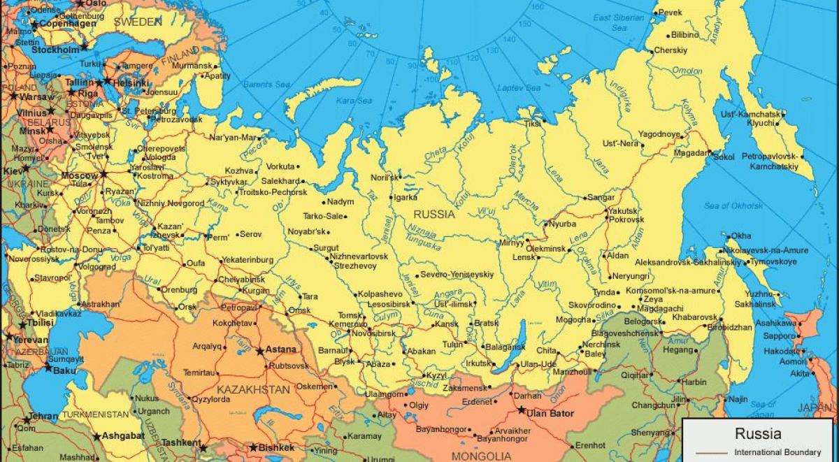Venäjän Kartta